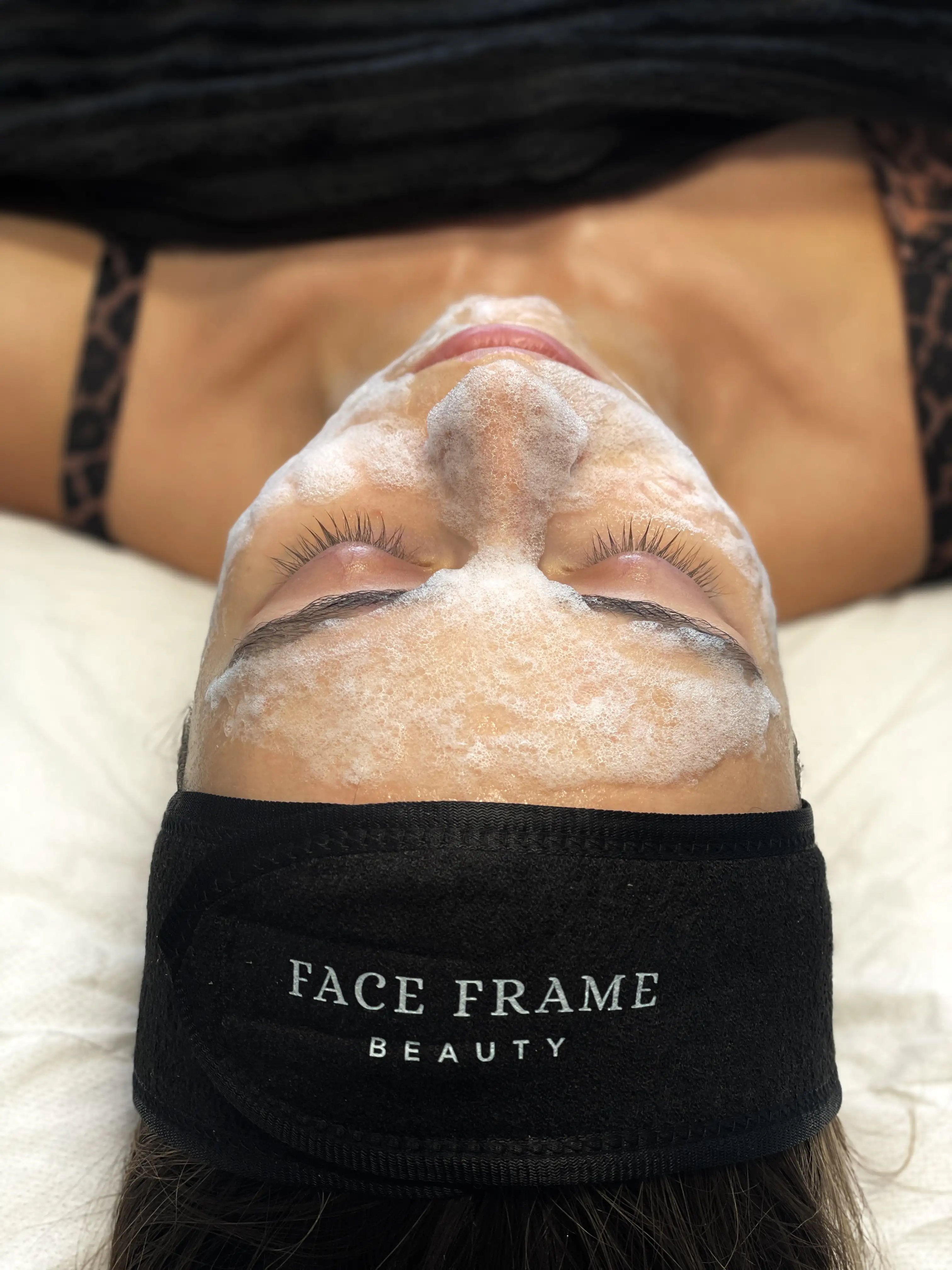 FaceFrame Beauty studio interior in East London